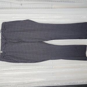 Kut From The Kloth Plaid Flair Leg Boot Cut Trouser Pants Women's Sz18
